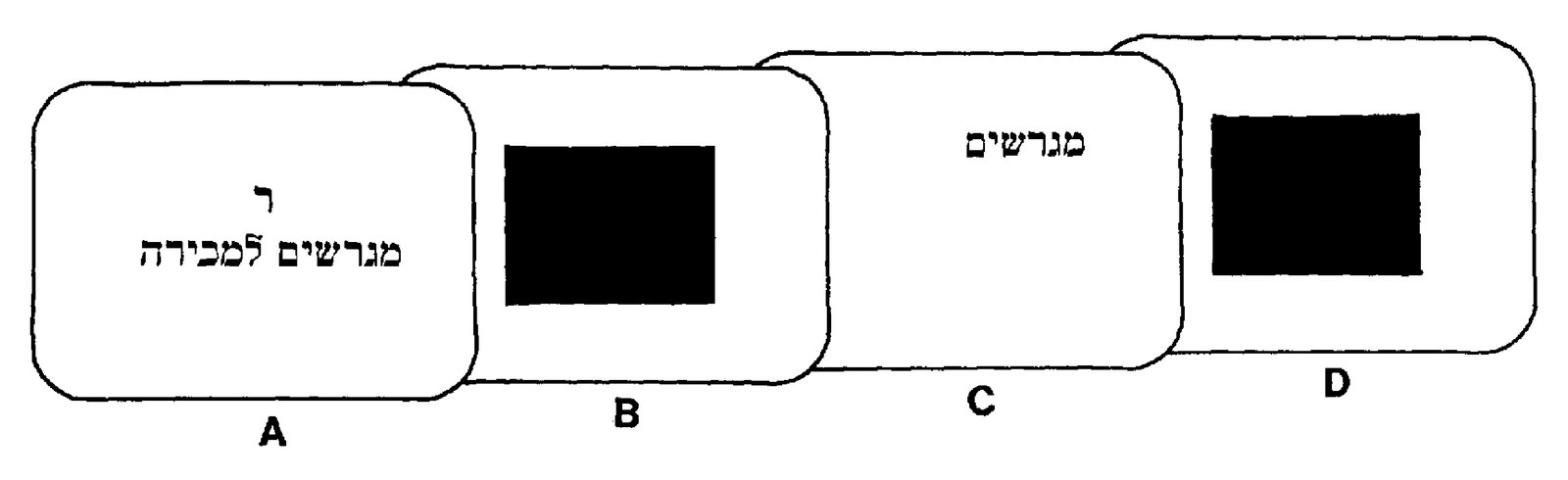 The sequence of events in a trial in Experiment 3: (A) priming phrase and target; (B) prestimulus mask; (C) brief presentation of the stimul…